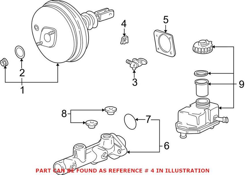 BMW Pedal Circlip 07129904567